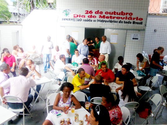 Festa de  comemoração do Dia dos Metroviários, 26 de outubro de 2012